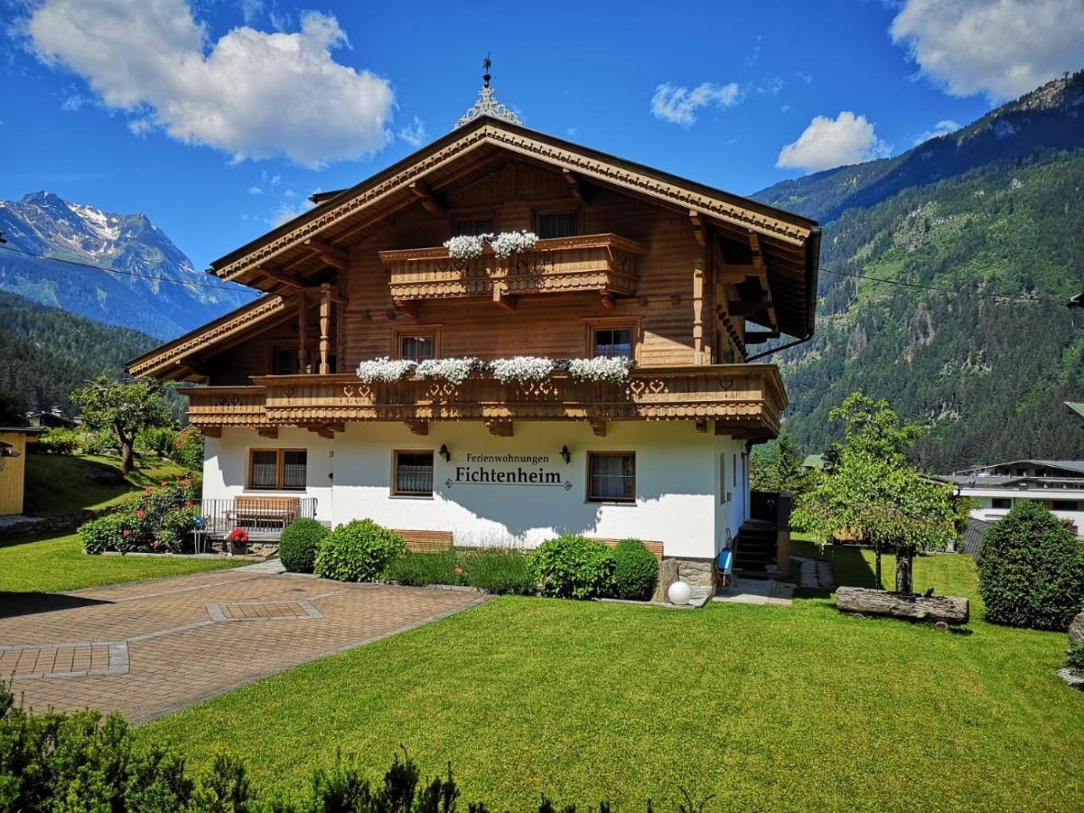 Ferienwohnungen Fichtenheim Mayrhofen Luaran gambar